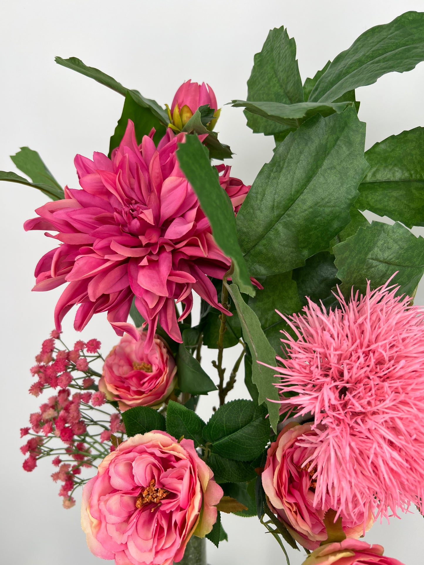 Flower Dandelion soft pink, 70cm