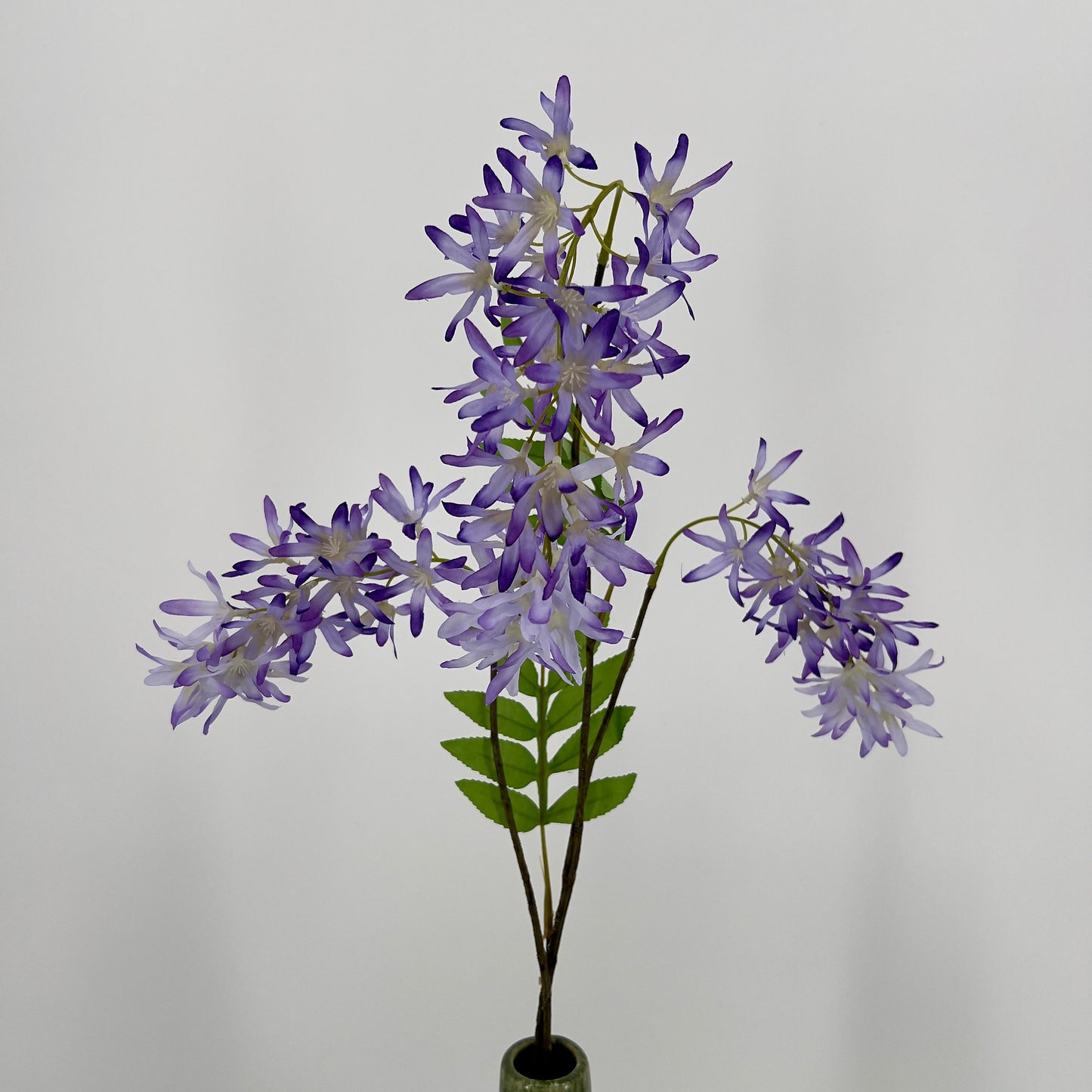 Lentebloem tak in lavendel, wit en beauty, 103cm