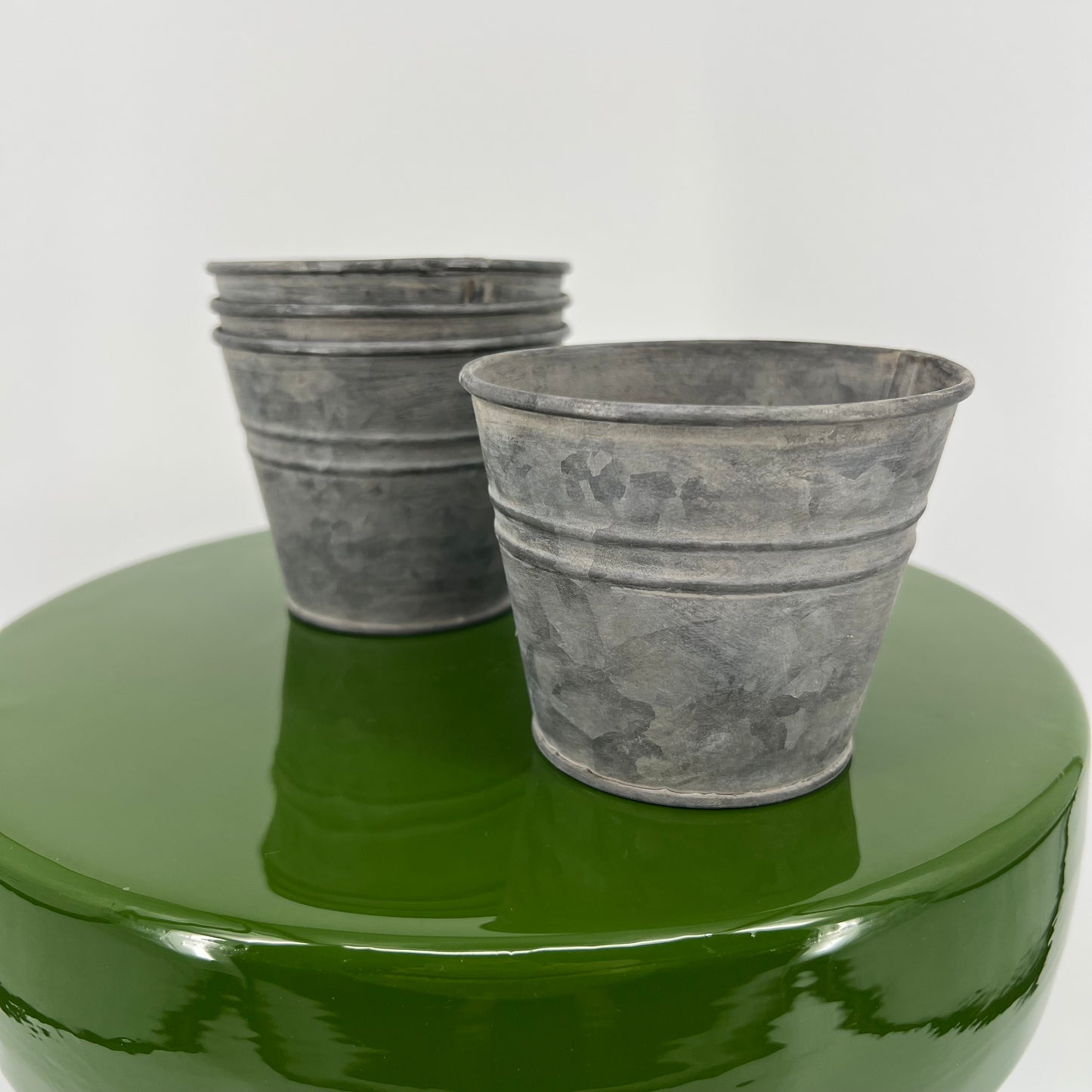 Kunst kruiden Basilicum, Rozemarijn, Tijm en Munt