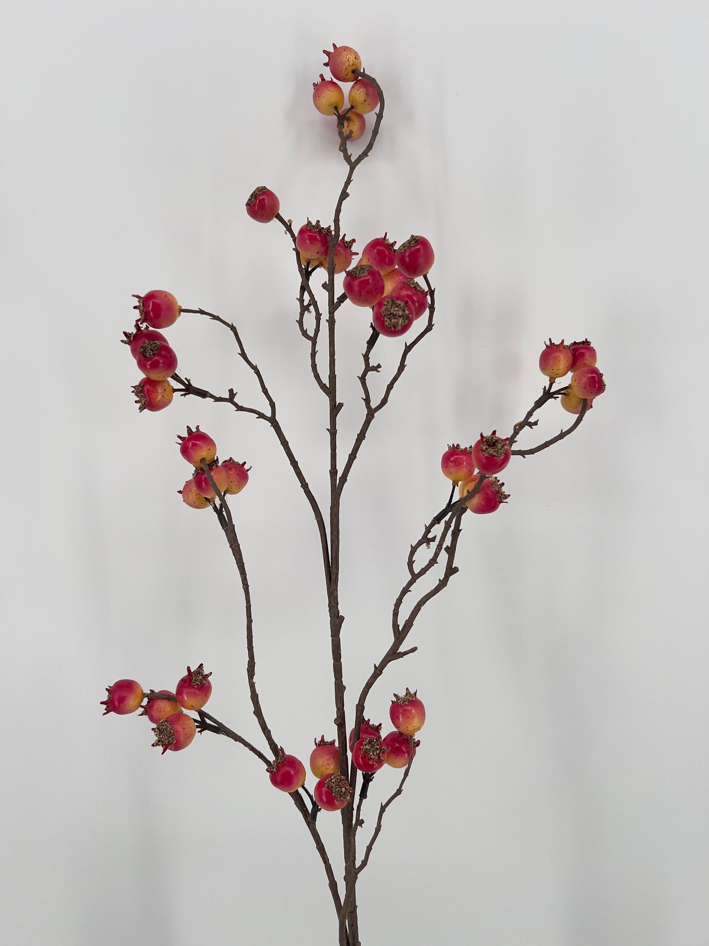 Kunst granaatappeltakken in geel of rood, 102cm