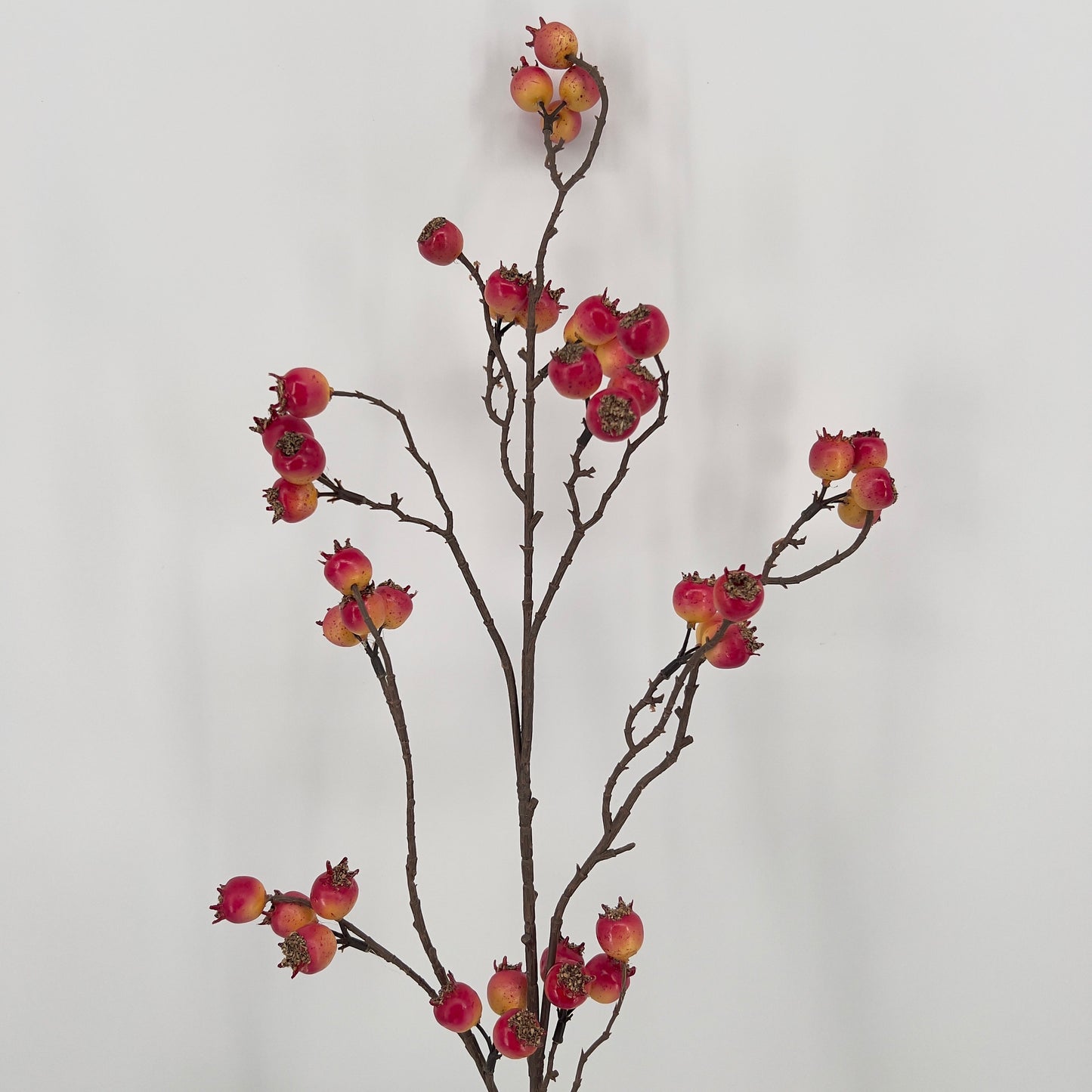 Kunst granaatappeltakken in geel of rood, 102cm