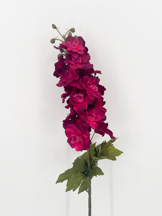 Flower delphinium bright pink 78cm