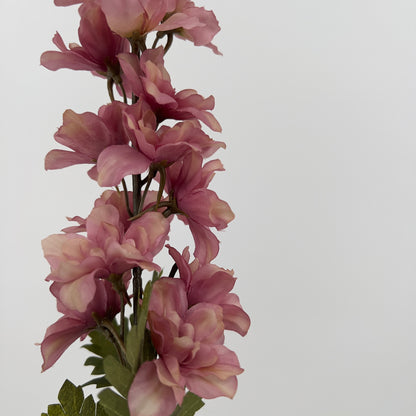 Kunsttak Delphinium old pink, 79cm