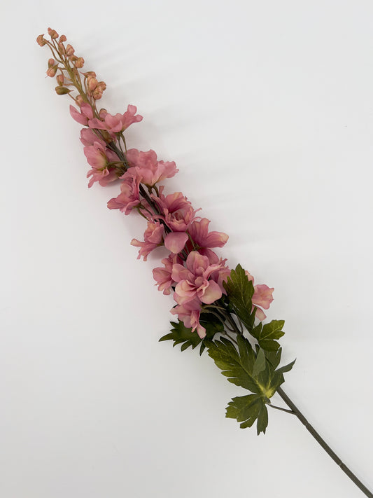 Kunsttak Delphinium old pink, 79cm