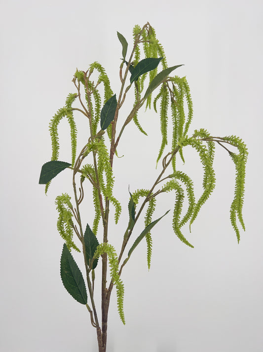 Amaranthus spray in groen, 100cm