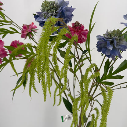 Amaranthus spray in groen, 100cm