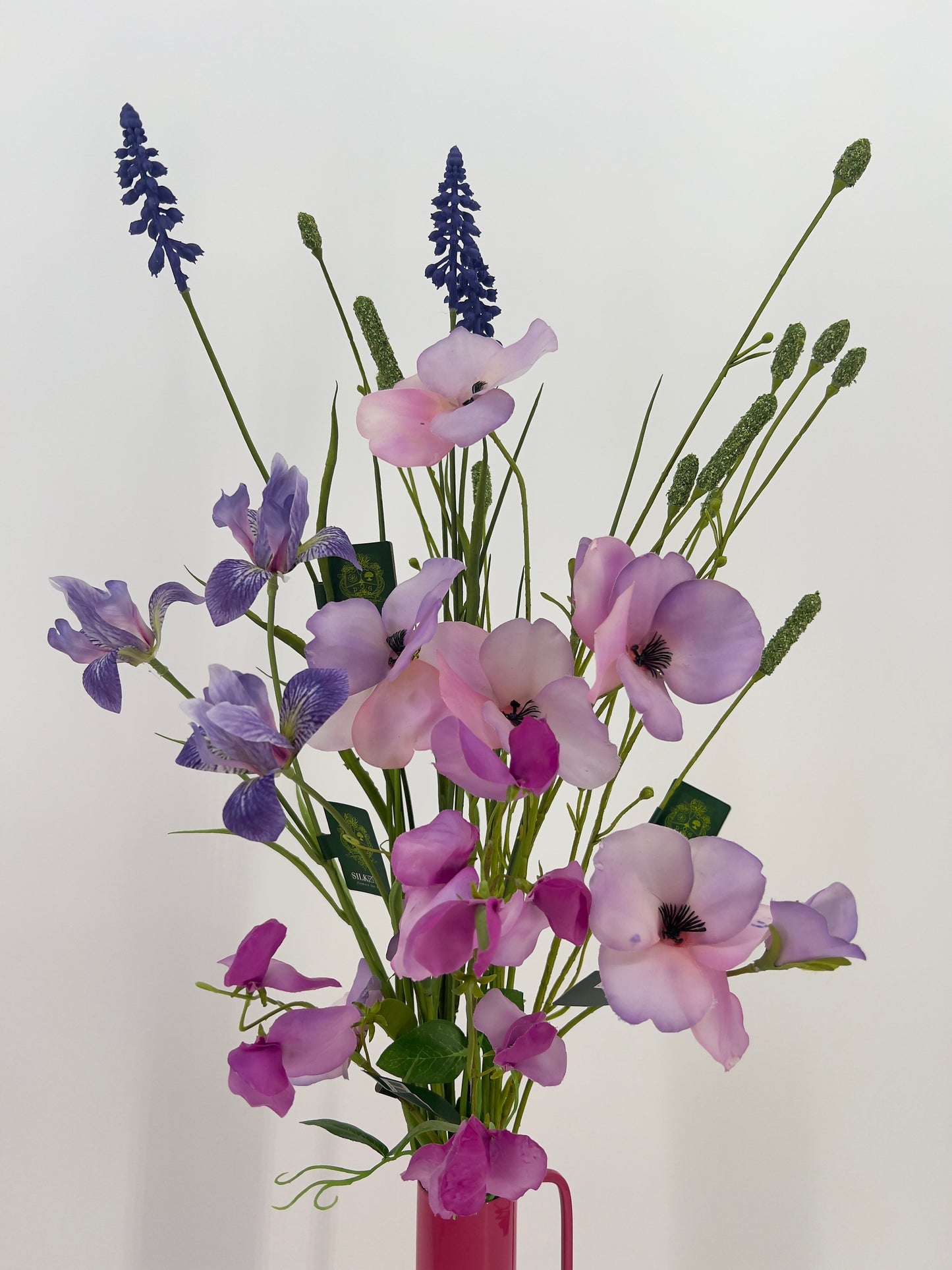 100% Silk-ka kunstboeket "Voorjaarsdroom", 75cm