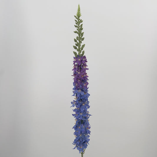 Lupinus kunsttak in blauw/paars en paars/lavendel, 109cm