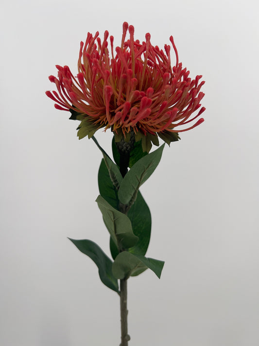 Nutans kunsttak in donker oranje of geel/oranje, 72cm