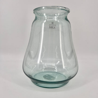 Glazen gerecycelde vaas "Jive", 30x23,5cm