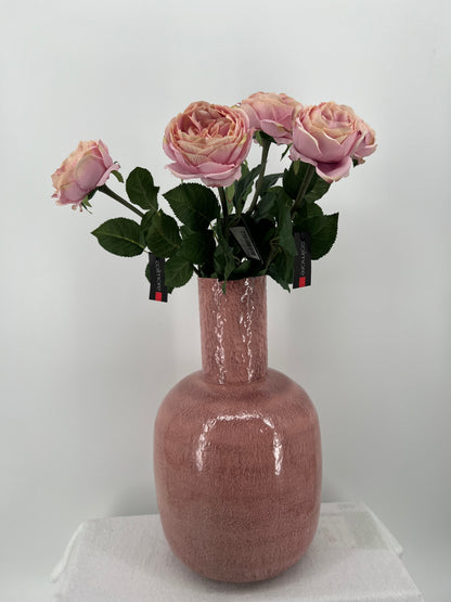 Flower Rose soft pink, 70cm