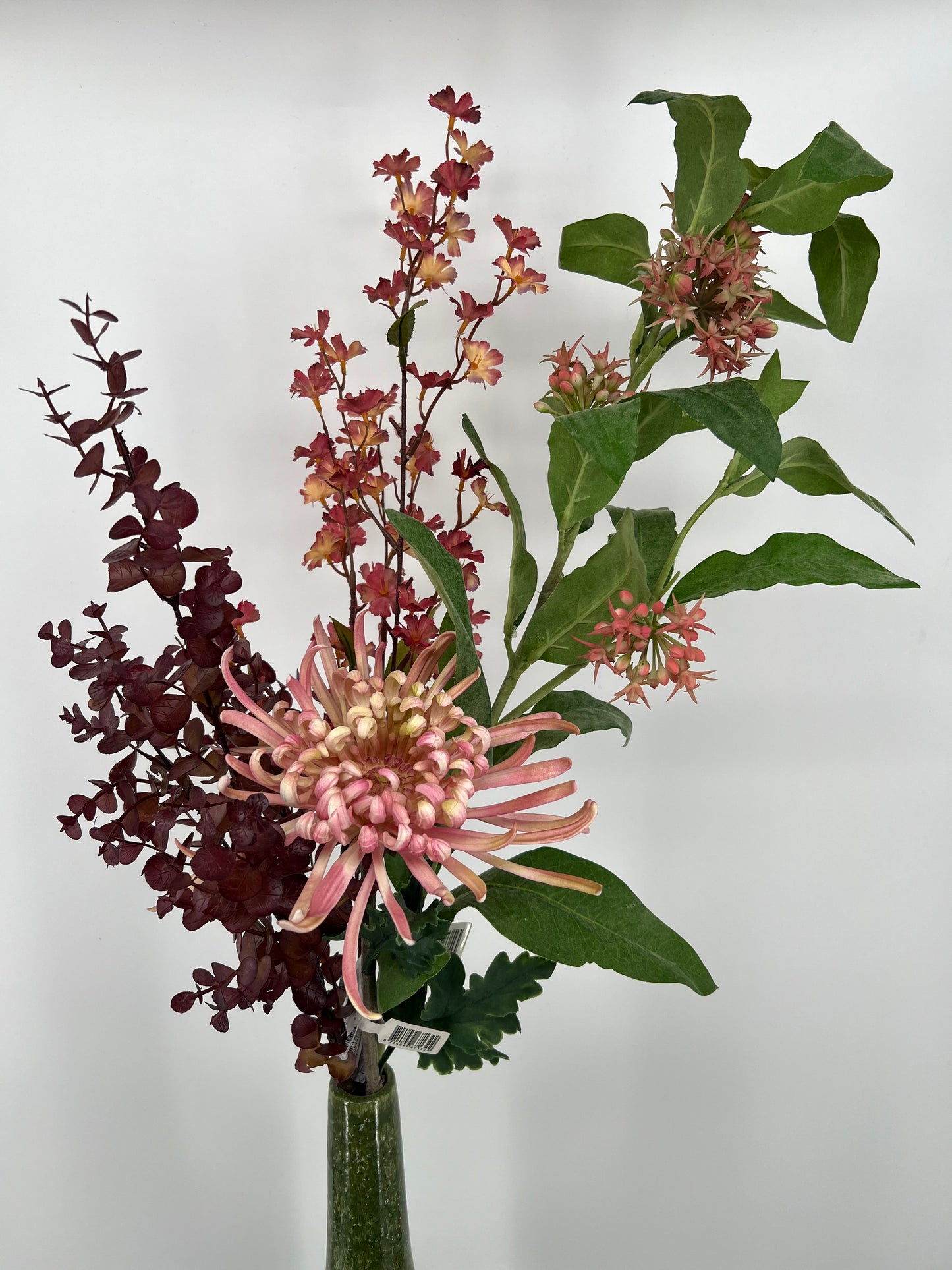 Eucalyptustak bordeauxrood, 80cm