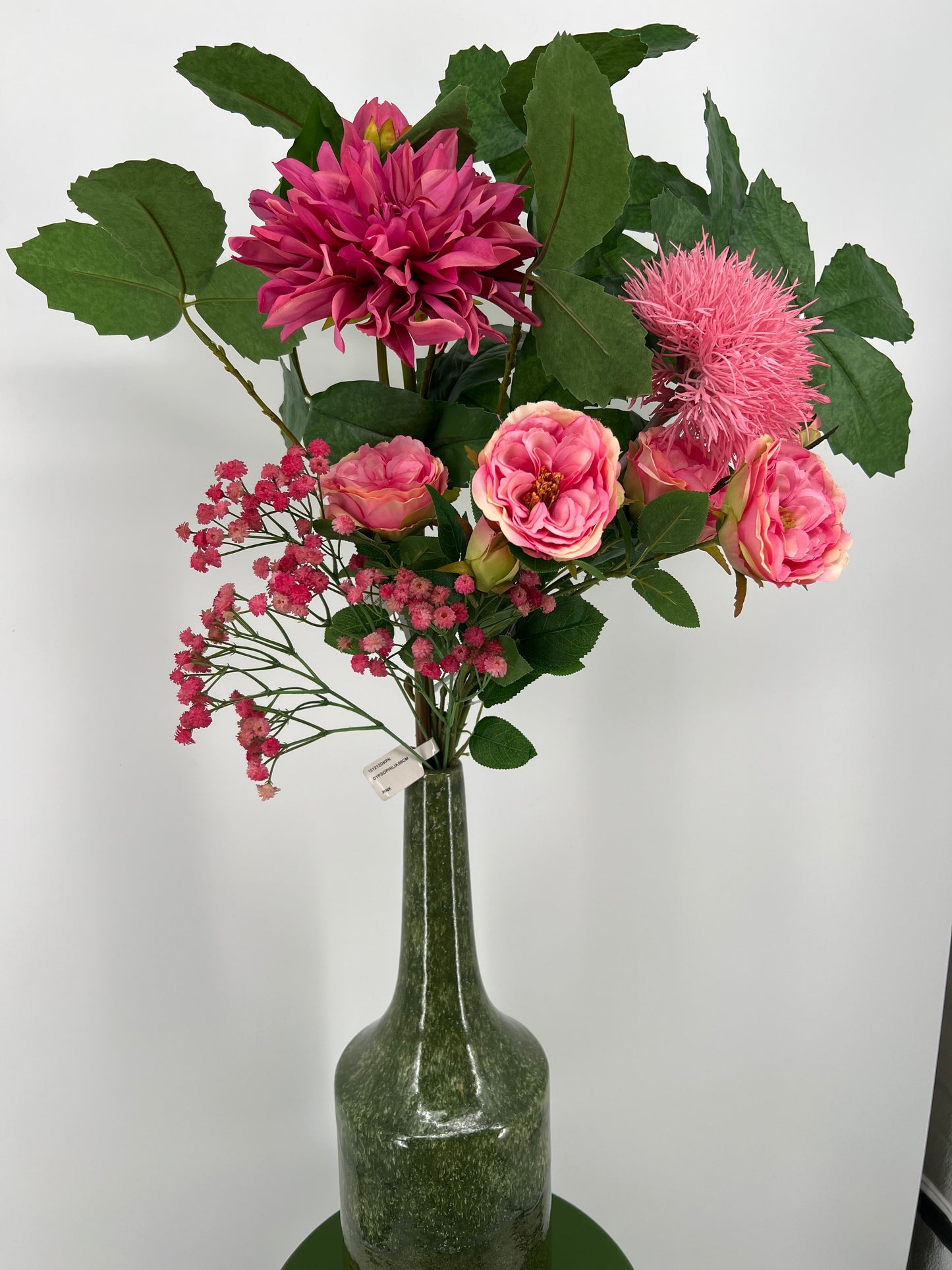 Gypsophilia (gipskruid) donker of licht roze, 66cm