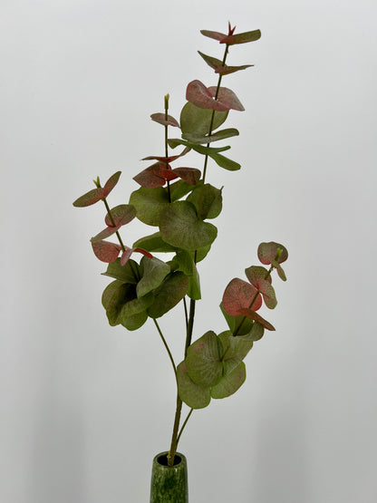 Flower Eucalyptus green/red, 84cm