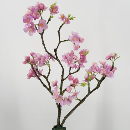 Silk-ka kunst bloesemtak met roze Bloesem, 86cm