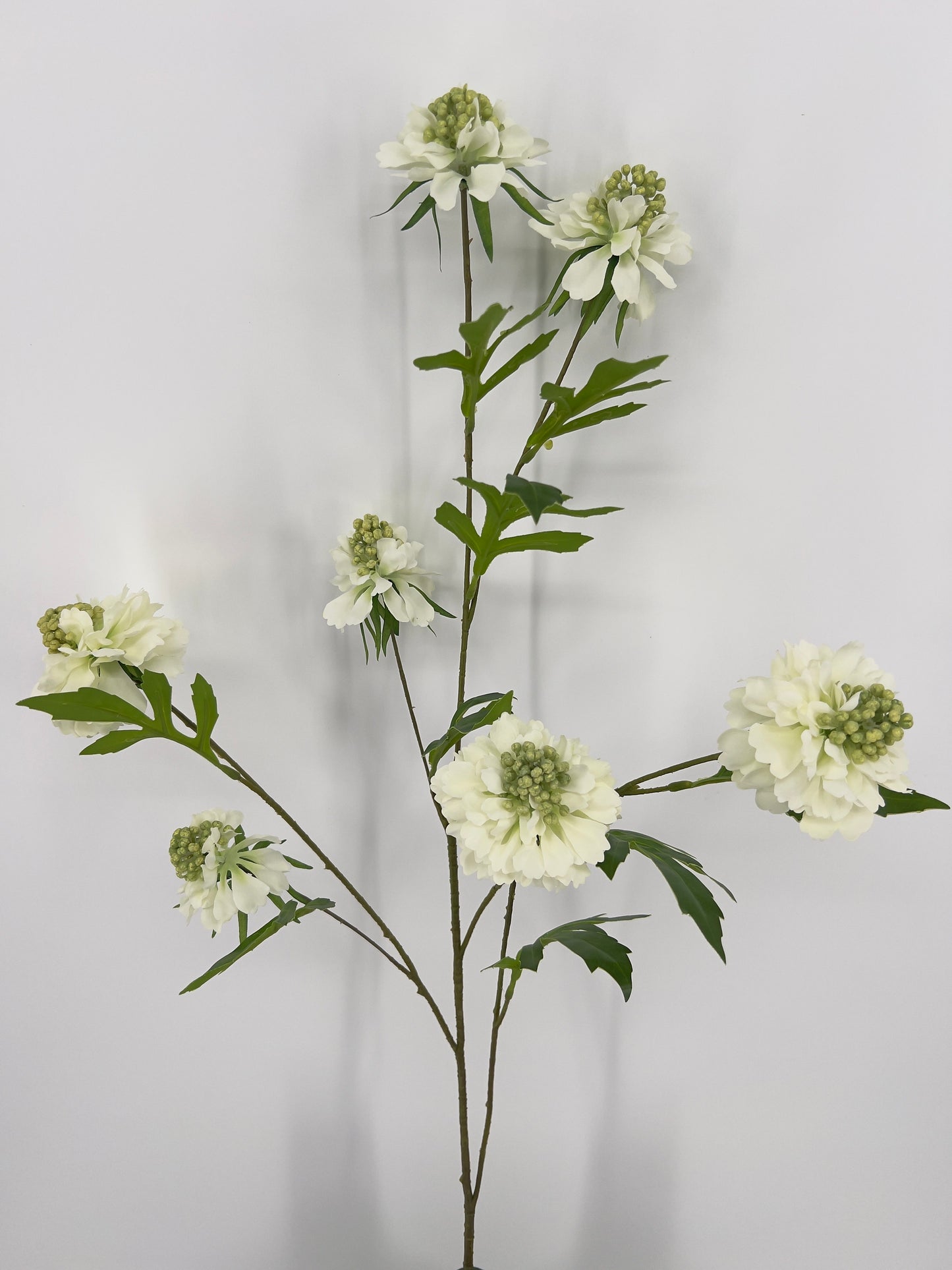 Scabiosa kunsttak in 5 kleuren, 113cm