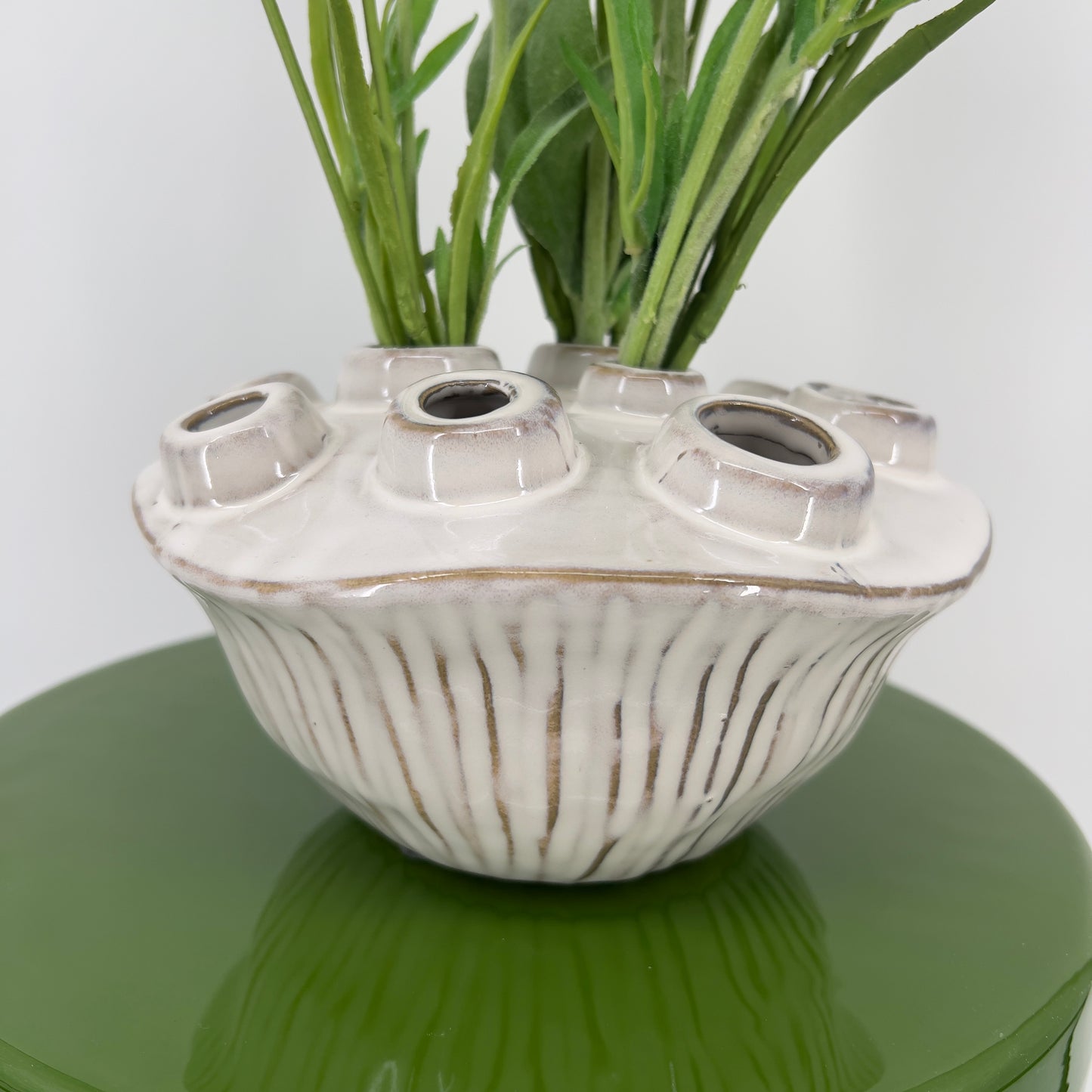 100% Silk-ka, 100% natuur(lijk)! Bloemstuk, veldbloem, voorjaarsbloem, 58cm