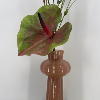 Zijden kunstboeket "Amélie" incl. vaas, 76cm