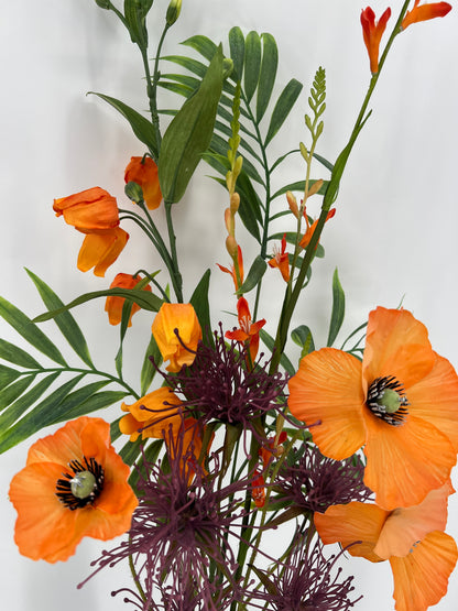 Zijden kunstboeket "Lentekracht", 65/90cm