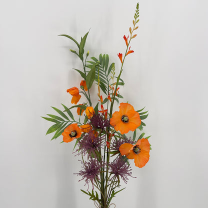 Zijden kunstboeket "Lentekracht", 65/90cm