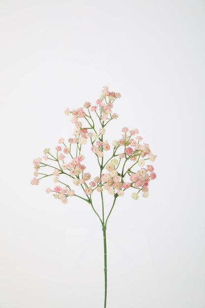 Gypsophilia (gipskruid) donker of licht roze, 66cm
